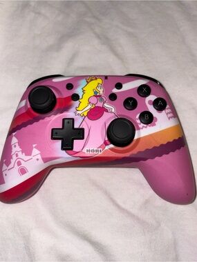 HORI Nintendo Switch Wireless Controller Princess Peach Pink Tested Works